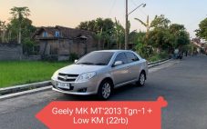 Geely MK 1.5 Th’2013 Tgn-1 beli dari baru + Low KM (22rb)
