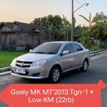 Geely MK 1.5 Th’2013 Tgn-1 beli dari baru + Low KM (22rb)